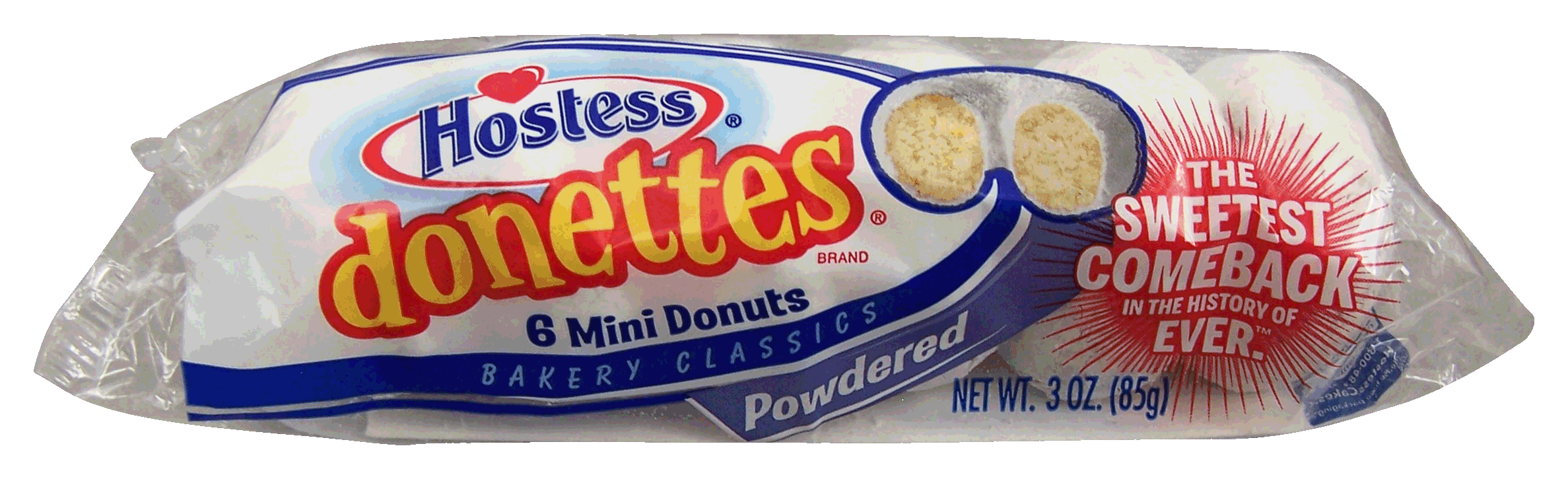 Hostess donettes mini powdered donuts, 6-pack Full-Size Picture